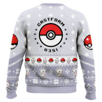 Hooktab Pokemon Gen 3 Castform Ugly Christmas Sweater