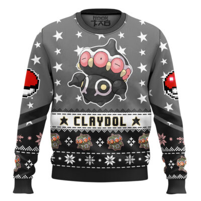 Pokemon Gen 3 Claydol Ugly Christmas Sweater