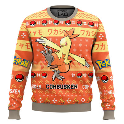 Pokemon Gen 3 Combusken Ugly Christmas Sweater