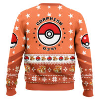Hooktab Pokemon Gen 3 Corphish Ugly Christmas Sweater