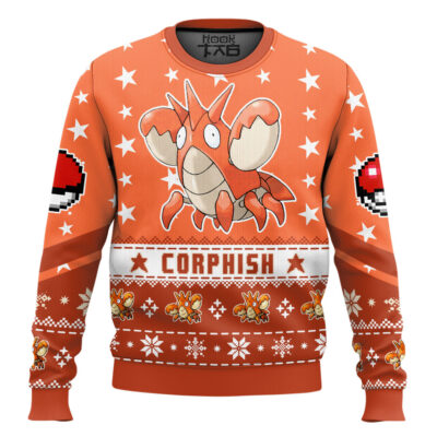 Pokemon Gen 3 Corphish Ugly Christmas Sweater