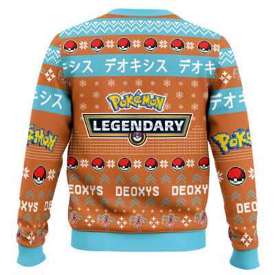 Hooktab Pokemon Gen 3 Deoxys Ugly Christmas Sweater