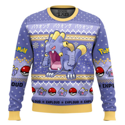 Pokemon Gen 3 Exploud Ugly Christmas Sweater