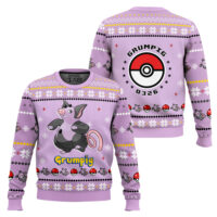 Hooktab Pokemon Gen 3 Grumpig Ugly Christmas Sweater