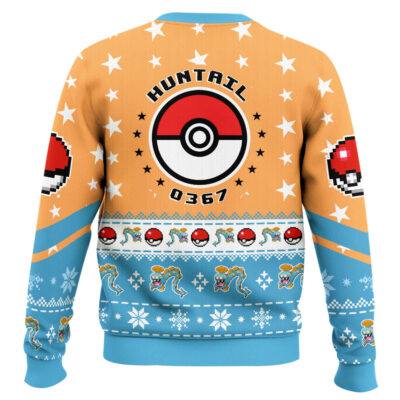 Hooktab Pokemon Gen 3 Huntail Ugly Christmas Sweater