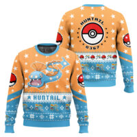 Hooktab Pokemon Gen 3 Huntail Ugly Christmas Sweater