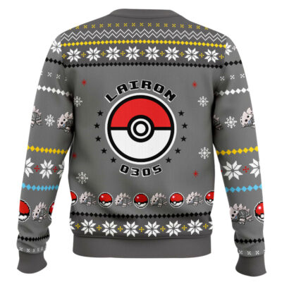 Hooktab Pokemon Gen 3 Lairon Ugly Christmas Sweater