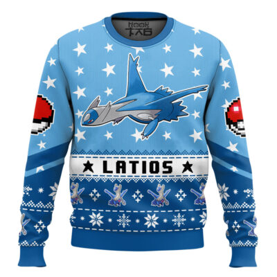 Pokemon Gen 3 Latios Ugly Christmas Sweater