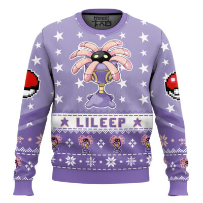 Pokemon Gen 3 Lileep Ugly Christmas Sweater