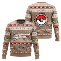 Hooktab Pokemon Gen 3 Linoone Ugly Christmas Sweater