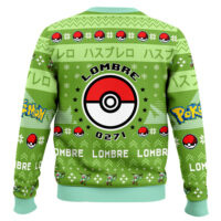 Hooktab Pokemon Gen 3 Lombre Ugly Christmas Sweater