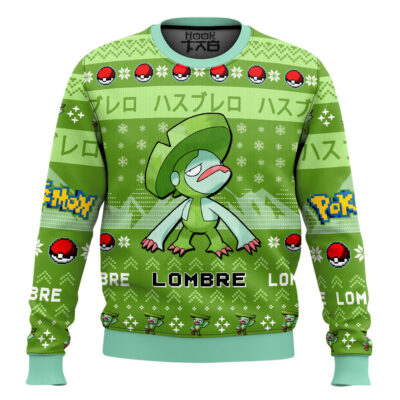 Pokemon Gen 3 Lombre Ugly Christmas Sweater