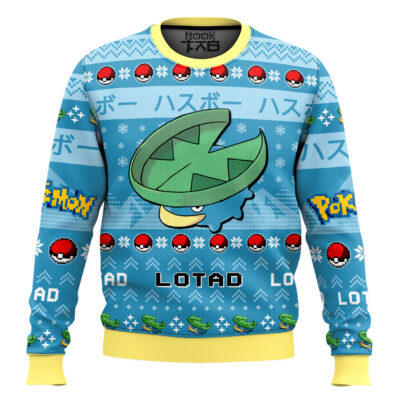 Pokemon Gen 3 Lotad Ugly Christmas Sweater