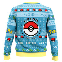 Hooktab Pokemon Gen 3 Lotad Ugly Christmas Sweater