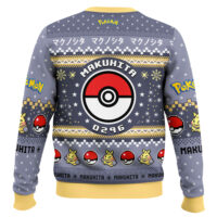 Hooktab Pokemon Gen 3 Makuhita Ugly Christmas Sweater