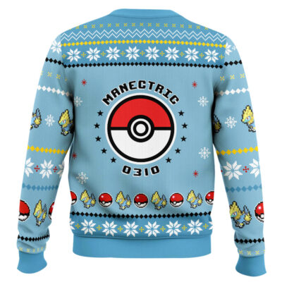 Hooktab Pokemon Gen 3 Manectric Ugly Christmas Sweater