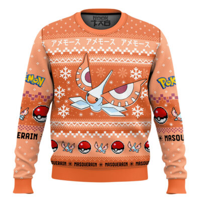 Pokemon Gen 3 Masquerain Ugly Christmas Sweater