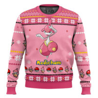 Hooktab Pokemon Gen 3 Medicham Ugly Christmas Sweater
