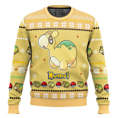 Pokemon Gen 3 Numel Ugly Christmas Sweater