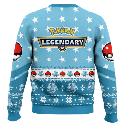 Hooktab Pokemon Gen 3 Regice Ugly Christmas Sweater