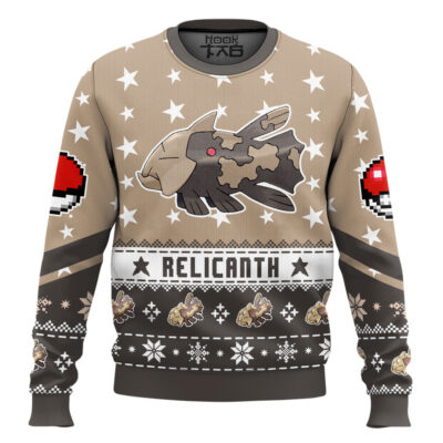 Pokemon Gen 3 Relicanth Ugly Christmas Sweater