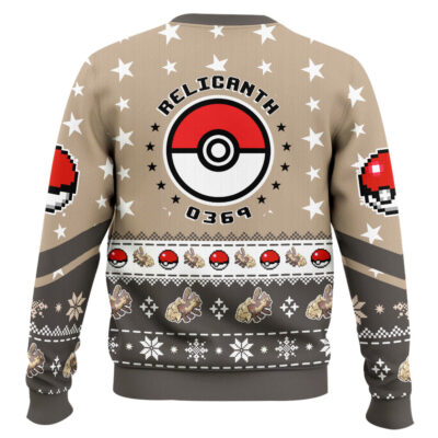 Hooktab Pokemon Gen 3 Relicanth Ugly Christmas Sweater
