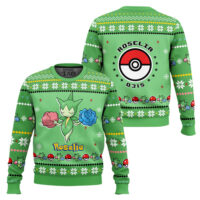 Hooktab Pokemon Gen 3 Roselia Ugly Christmas Sweater