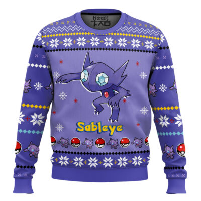 Pokemon Gen 3 Sableye Ugly Christmas Sweater