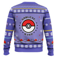 Hooktab Pokemon Gen 3 Sableye Ugly Christmas Sweater