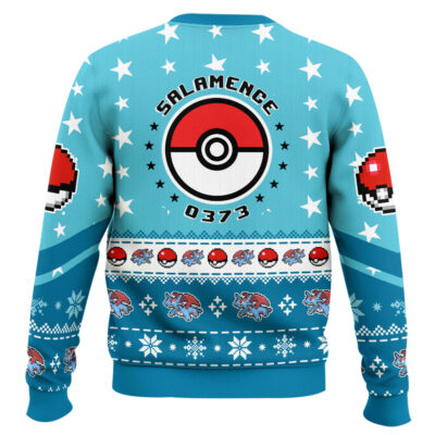 Hooktab Pokemon Gen 3 Salamence Ugly Christmas Sweater