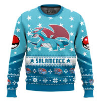 Hooktab Pokemon Gen 3 Salamence Ugly Christmas Sweater