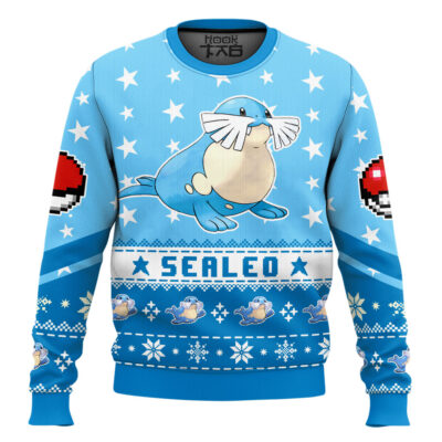 Pokemon Gen 3 Sealeo Ugly Christmas Sweater