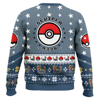Hooktab Pokemon Gen 3 Seviper Ugly Christmas Sweater