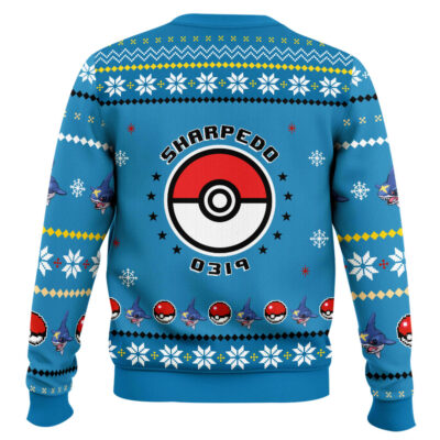 Hooktab Pokemon Gen 3 Sharpedo Ugly Christmas Sweater