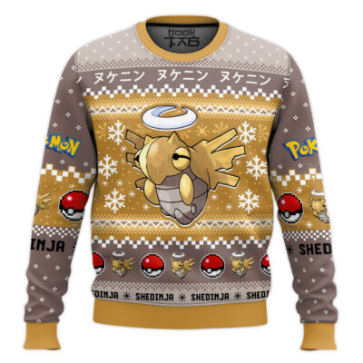 Pokemon Gen 3 Shedinja Ugly Christmas Sweater