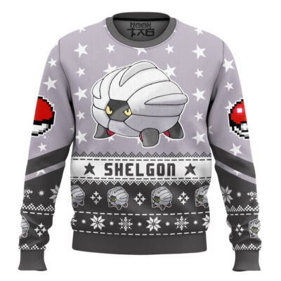 Pokemon Gen 3 Shelgon Ugly Christmas Sweater