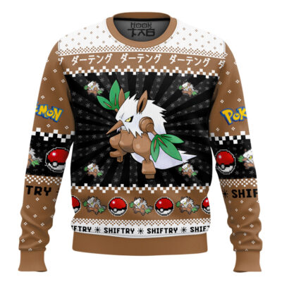 Pokemon Gen 3 Shiftry Ugly Christmas Sweater