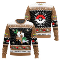 Hooktab Pokemon Gen 3 Shiftry Ugly Christmas Sweater