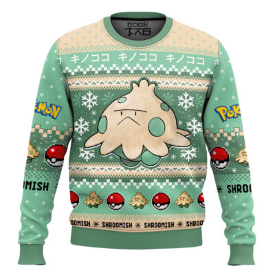 Pokemon Gen 3 Shroomish Ugly Christmas Sweater