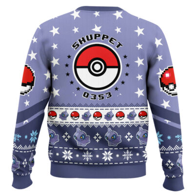 Hooktab Pokemon Gen 3 Shuppet Ugly Christmas Sweater
