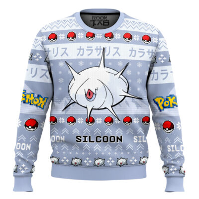 Pokemon Gen 3 Silcoon Ugly Christmas Sweater