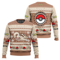 Hooktab Pokemon Gen 3 Slakoth Ugly Christmas Sweater