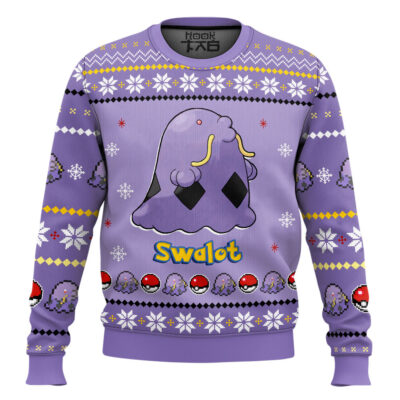 Pokemon Gen 3 Swalot Ugly Christmas Sweater