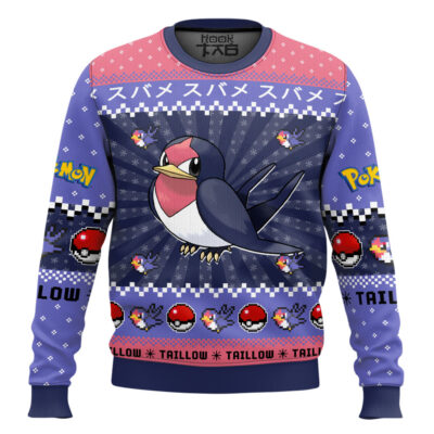 Pokemon Gen 3 Taillow Ugly Christmas Sweater
