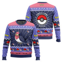 Hooktab Pokemon Gen 3 Taillow Ugly Christmas Sweater
