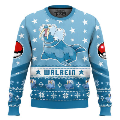 Pokemon Gen 3 Walrein Ugly Christmas Sweater