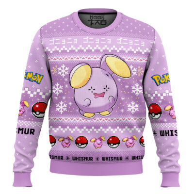 Pokemon Gen 3 Whismur Ugly Christmas Sweater
