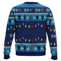Hooktab Police Box Doctor Who Ugly Christmas Sweater