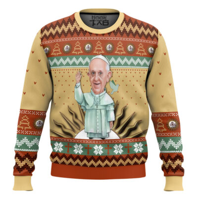 Pope Francis Ugly Christmas Sweater
