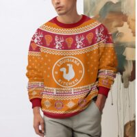 Hooktab Popeyes Ugly Christmas Sweater
